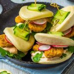 chicken nugget bao buns