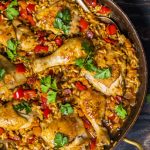 chicken and chorizo paella