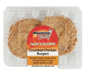 Mountain Valley chicken burgers