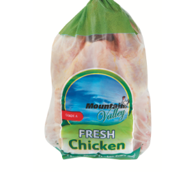 Mountain Valley chicken with giblets