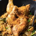 chicken with potato and cabbage