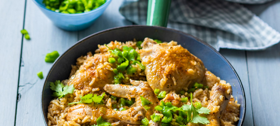 one-pot chicken and rice