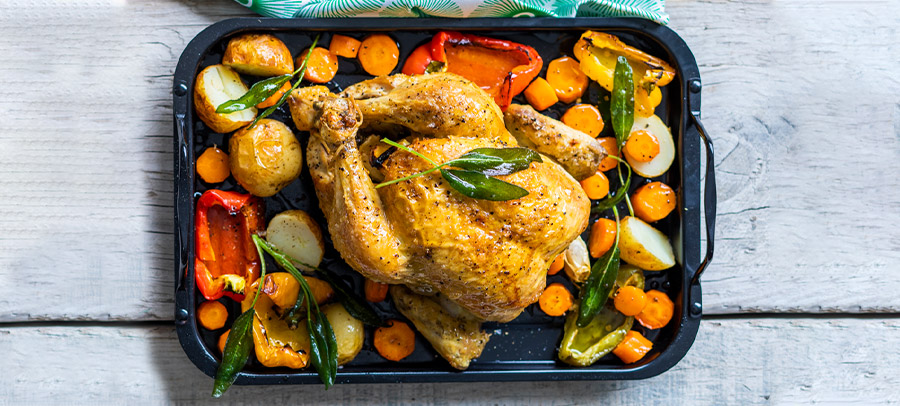 perfectly roasted chicken