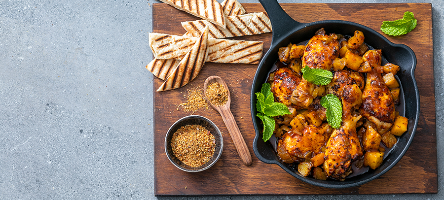 Hawaiian chicken drumsticks