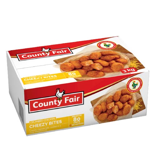 County Fair chicken cheezy bites
