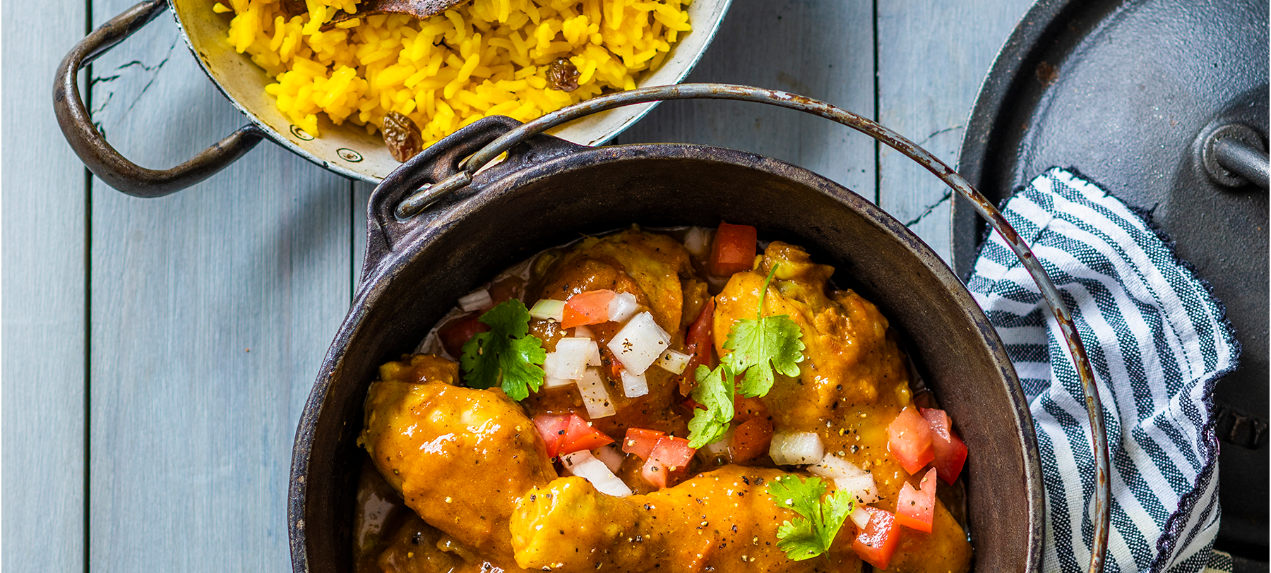 chicken curry and rice