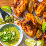 Chimichurri chicken wings