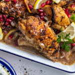 Easy chicken tray bake