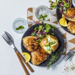 chicken and potatoes