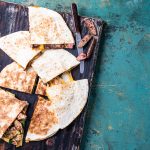 chicken liver flatbreads